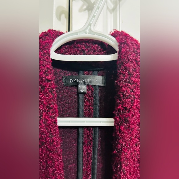 Maroon Coat - Picture 3 of 4